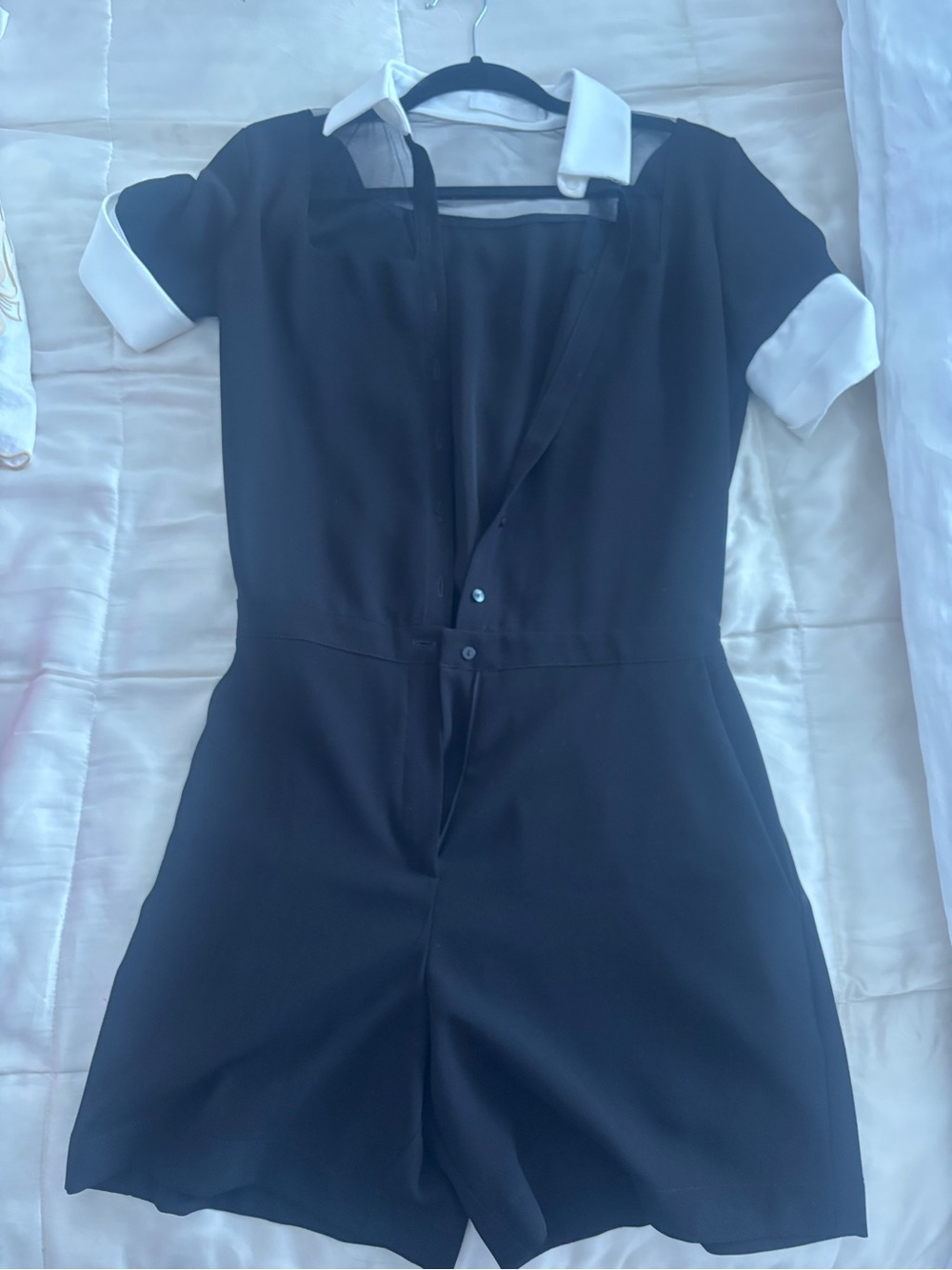 Anne Fontaine Black Romper